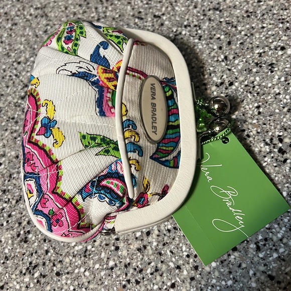 👛VERA BRADLEY KISSLOCK COIN PURSE - Picture 16 of 16